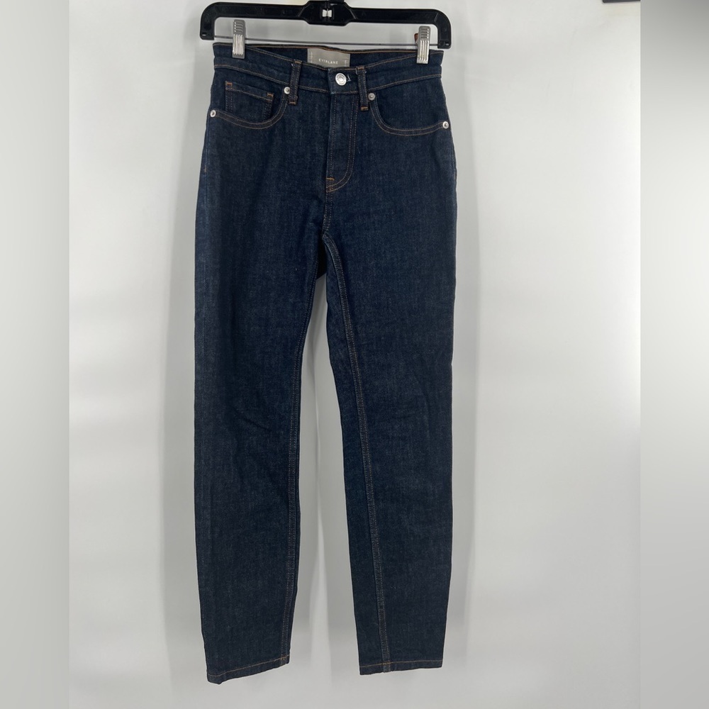 Everlane dark blue jeans 24 ankle pants